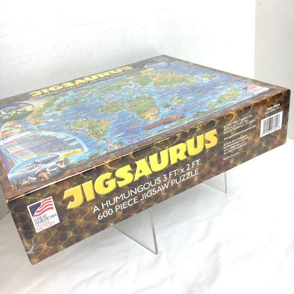 Dinosaurs of the world 600 Pc Puzzle NWT - Picture 4 of 10